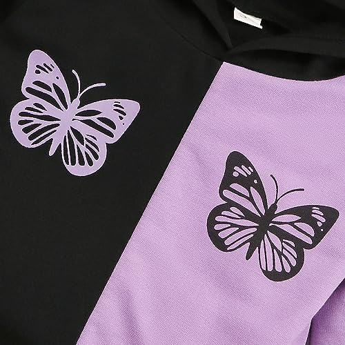 Image of Kid Toddler Girl Clothes - Tie Dye Hoodie Sweatshirt Girl Outfits Pullover Jogger Hooded Sweatpant Set
