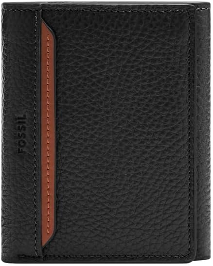 Fossil Men's Leather Trifold Wallet for Men