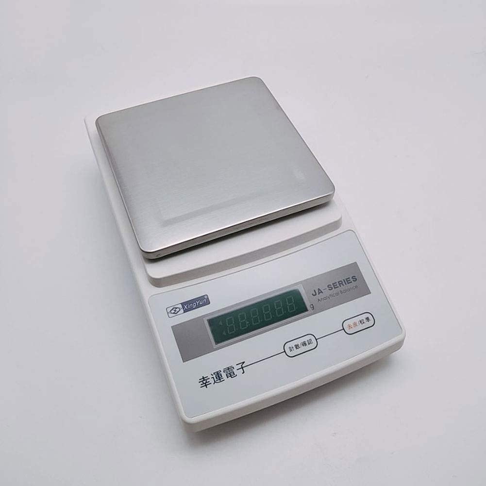 GOYOJO Precisieweegschaal, 5000 g, hoge precisie, 0,01 g, elektronische laboratoriumweegschaal voor wetenschappers, keuken, sieraden