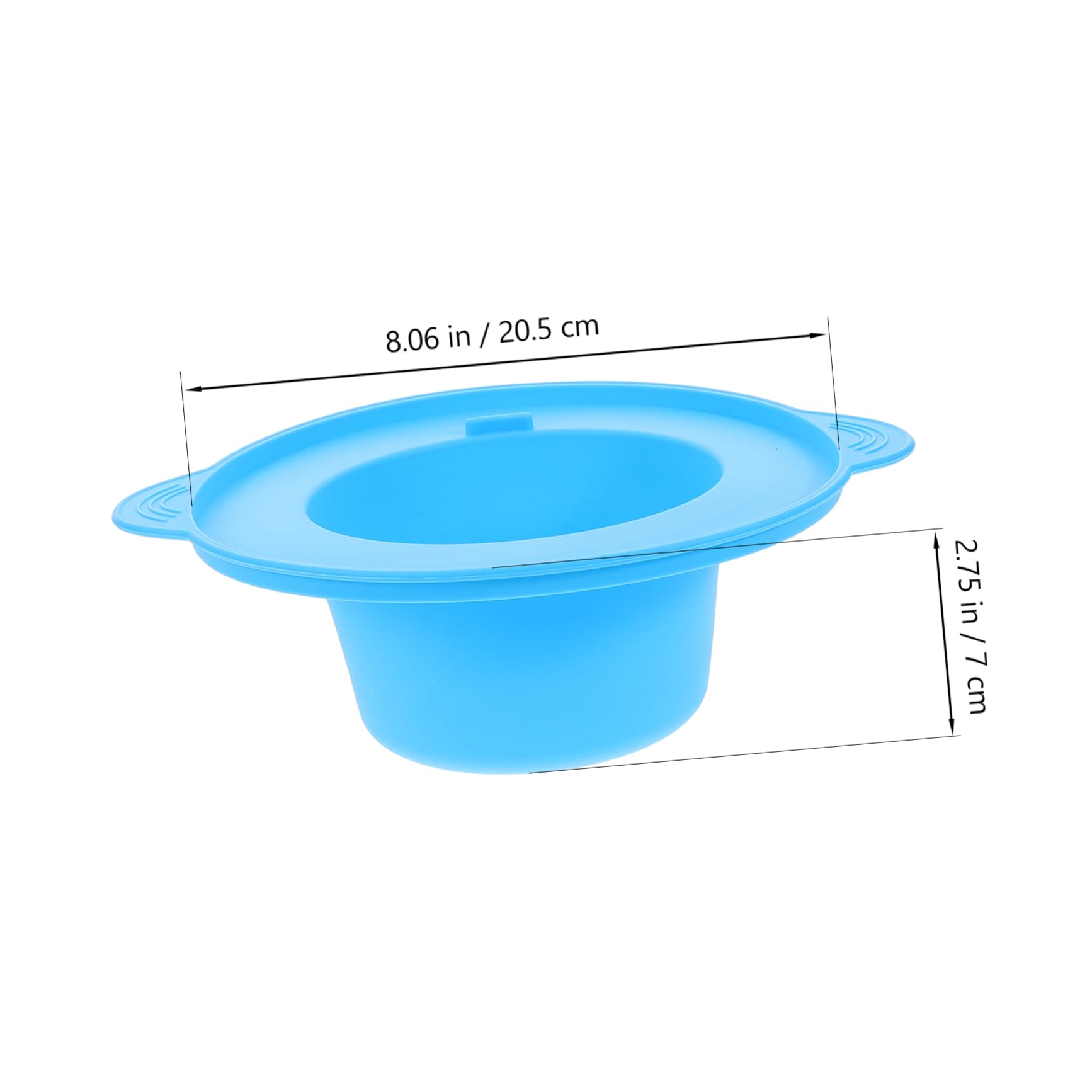 WOFASHPURET 1 set Silicone Face Mask Mixing Bowl Set with Stirring Rod Reusable Wax Pot Accessories for Skincare and Beauty Treatments for Home and Salon Use