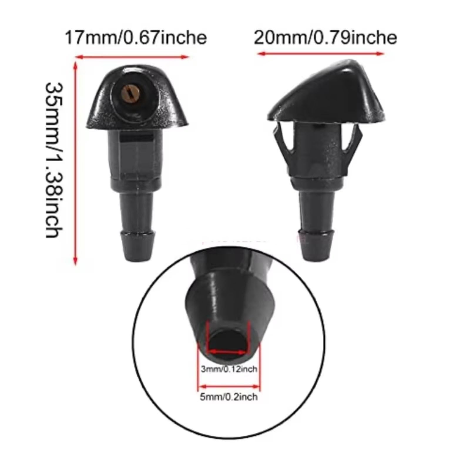 Auto Frontscheibenwaschdüse Wasserspray Für CRV Für CIVIC