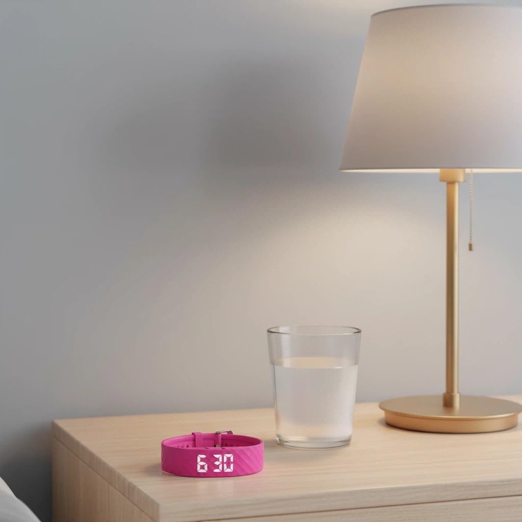 Tactile Alarm Reminder Watch with 10 Daily Alerts for Medication Schedule, Wake-Up, and Appointments