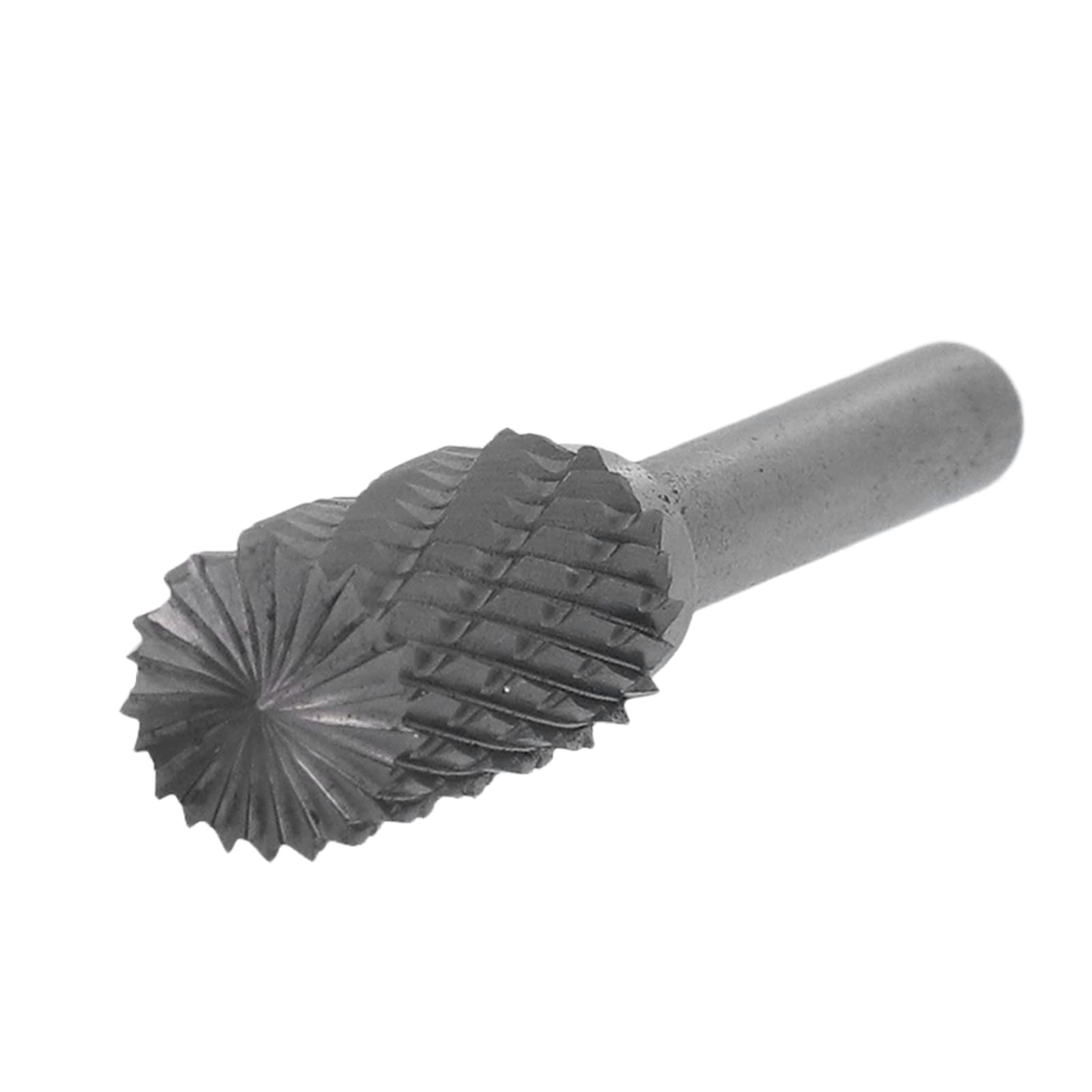 8 Piezas de Fresas de carburo de tungsteno, Juego de limas rotativas de carburo, Fresa rotativa de 6 mm para Tallado de Madera y Trabajo en Metal, Incluye Caja de Almacenamiento