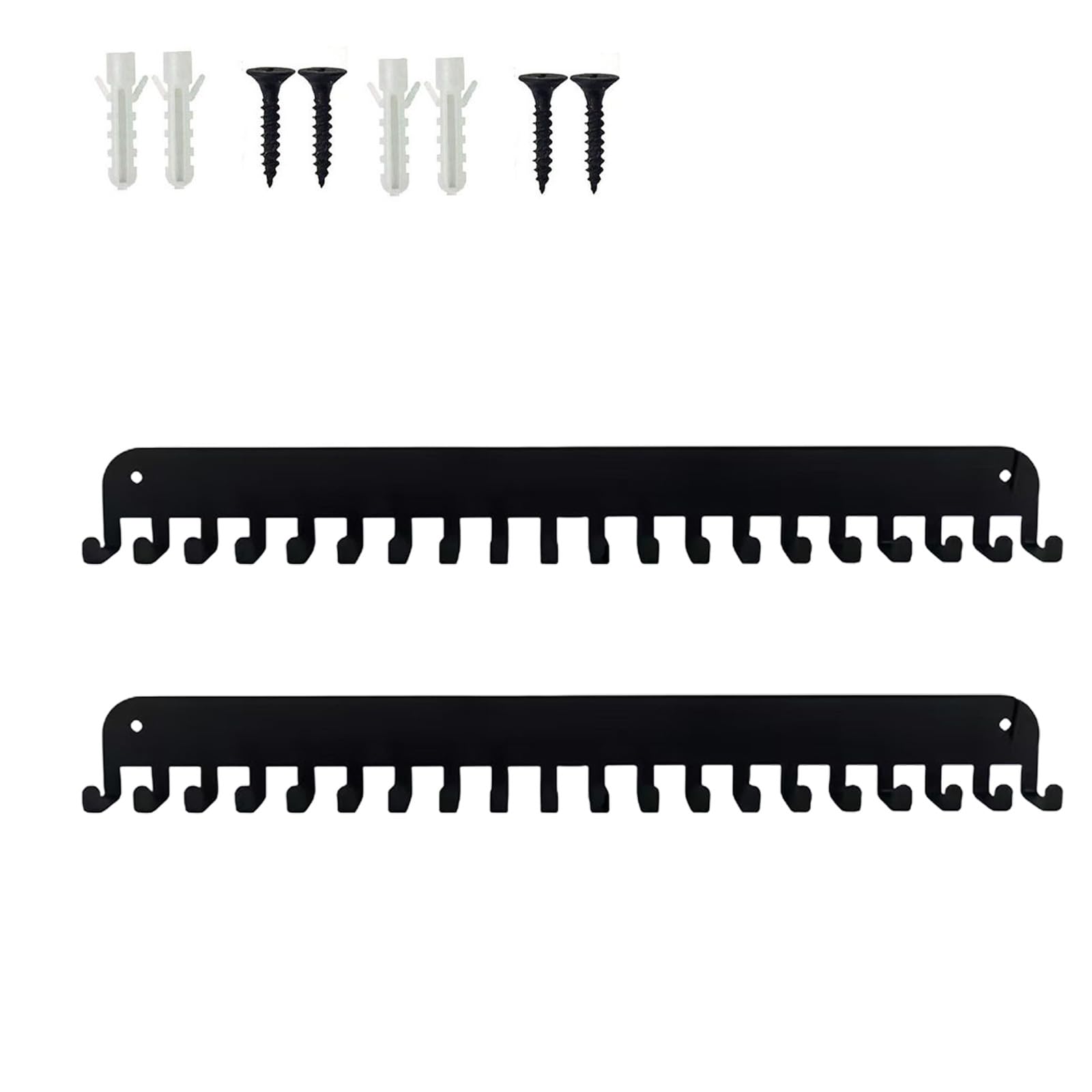 DSLKGWE Of 2 Medals Display Hooks with 20 Sturdy Hangers for Sports Awards Trophies Ribbons Wall Mount Organization Tool Award Hanger Wall Mount