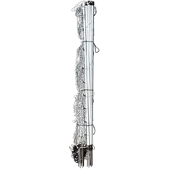 Premier 1 ElectroStop Double Spike Fence Sheep & Goats 42"H x 164L | White/black. Double spike posts for stability. 10x more conductive. Also for cattle & hogs. Energizer sold separately.