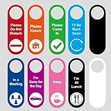 10 PCS 10.5x3.5'' Door Hanger...