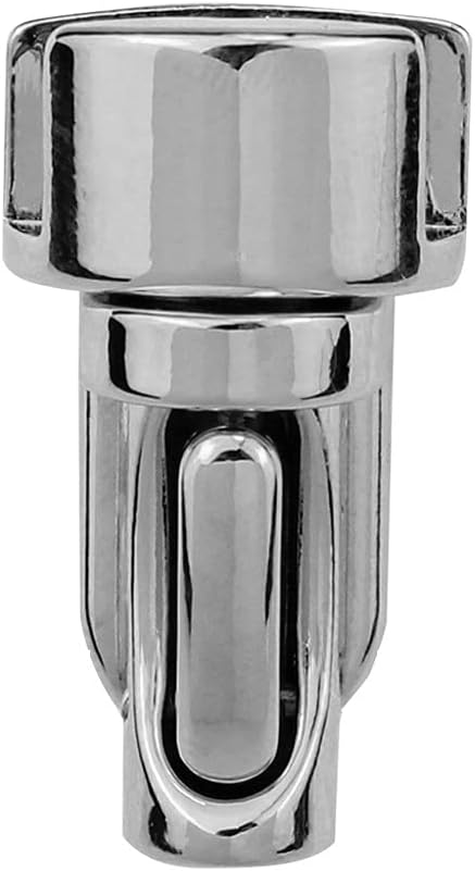 Metal Column Tuck Lock Closure Catch Clasp Buckle Fasteners for Leather Bag Case Handbag Purse(Gray)