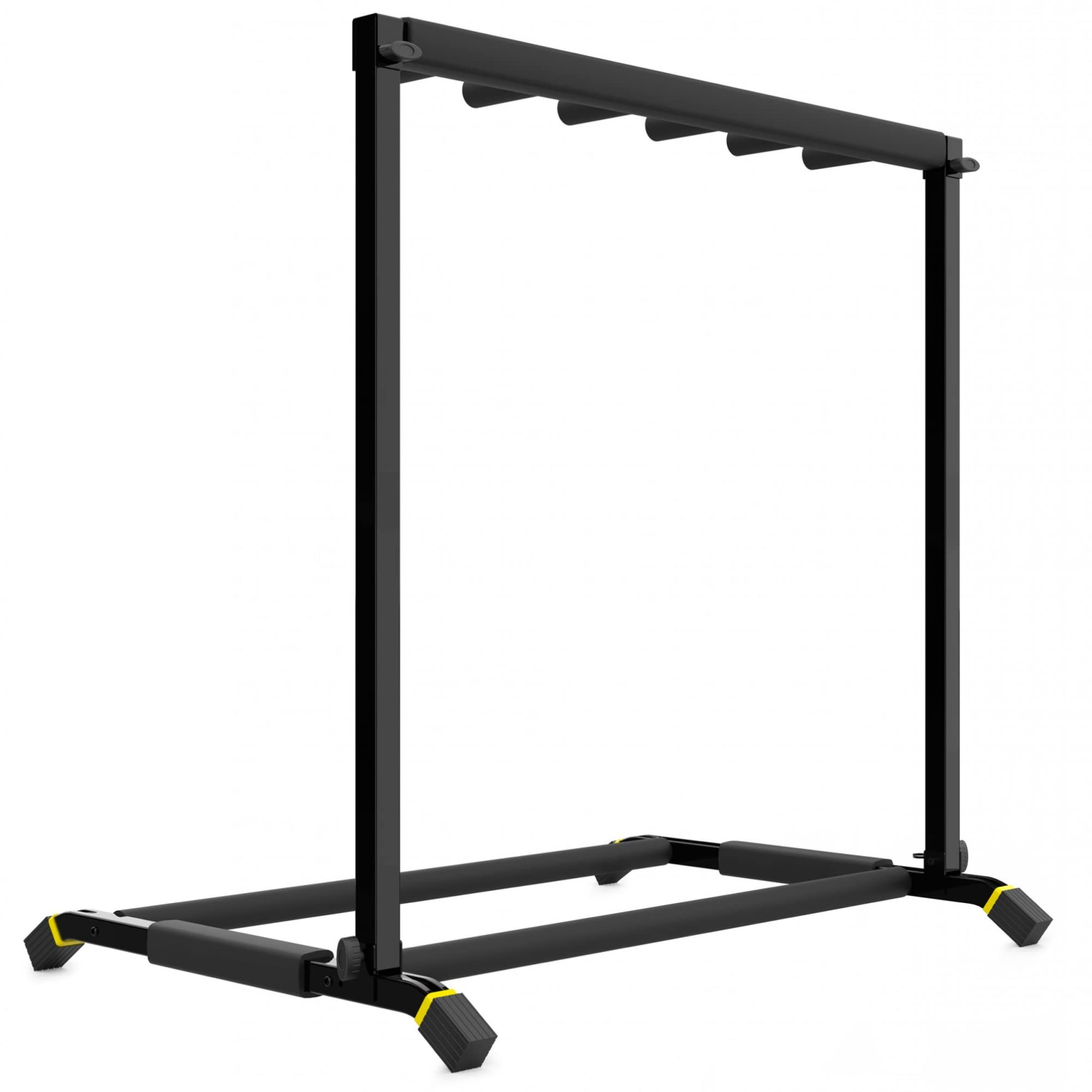 Monkey Loop Floor Prime 5 - Support pour 5 Guitares ou Basses - Rempli de Mousse - Résistant aux Rayures