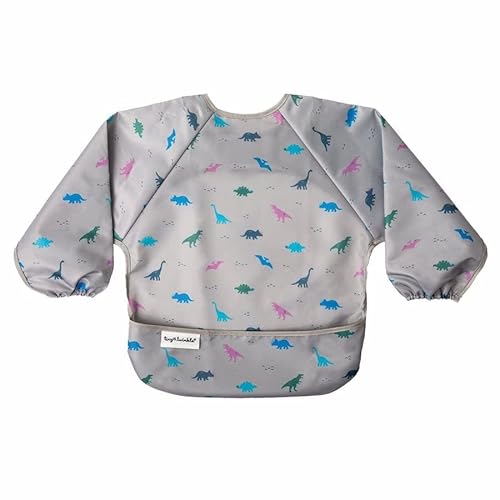 image for Tiny Twinkle Long Sleeve Bib for Babies & Toddlers – Waterproof Smoc