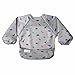 Tiny Twinkle Long Sleeve Bib for Babies & Toddlers – Waterproof Smock Bib for Eating – Machine Washable & Mess-Proof, Baby Feeding Essential & Shower Must-Have(Dinosaur, 6–24M)