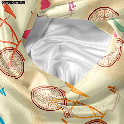 Image of ArtzFolio Bicycles & Pink Hearts | Reusable Sack Bag | Bag for Gym, Storage, Vegetable & Travel