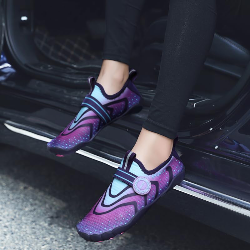 Water Shoes Men's Women's Swim Shoes Outdoor Beach Barefoot Quick-Dry Aqua Pool Socks3