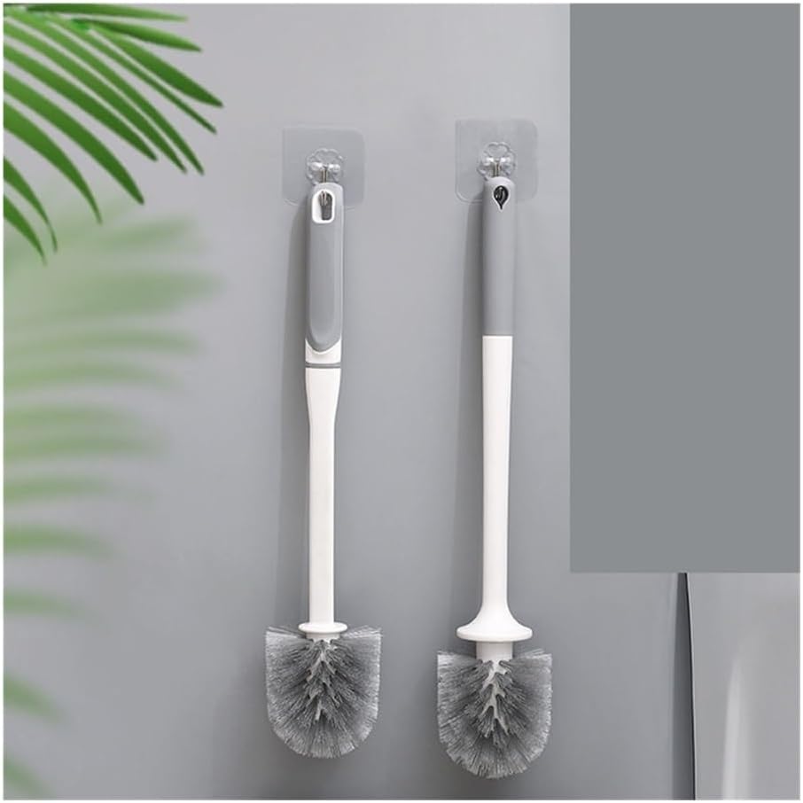 Bathroom Set Toilet Brush Set Cleaning Household Soft Bristle Bathroom Toilet Brush and Holder Set