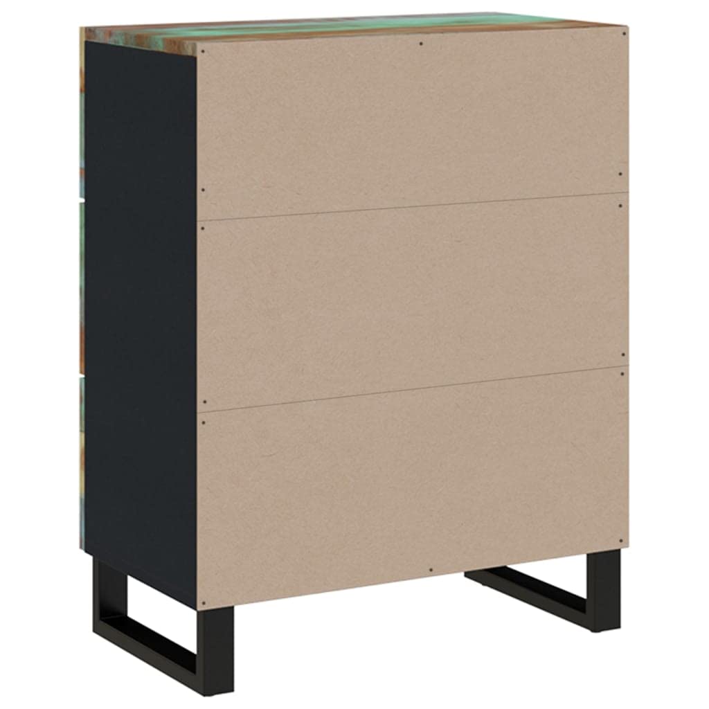 Kredens 60 x 33 x 75 cm z litego drewna, skrzynia drawerów, komoda, szafka na korytarz, szafka komodowa, szafka na pranie do sypialni