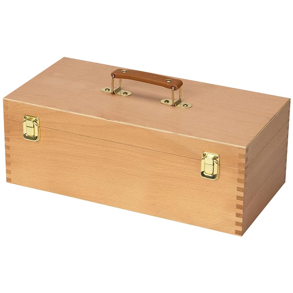 Carnaby Storage Chest | Robust Beechwood Construction | Ideal for storing and transporting creative materials