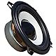 MASTER AUDIO 1 MA13BT/4 professioneller weißer tieftöner 13,00 cm 130 mm 5 80 watt rms 160 watt max 4 ohm gummiaufhängung empfindlichkeit 91 db Auto, 1 stück