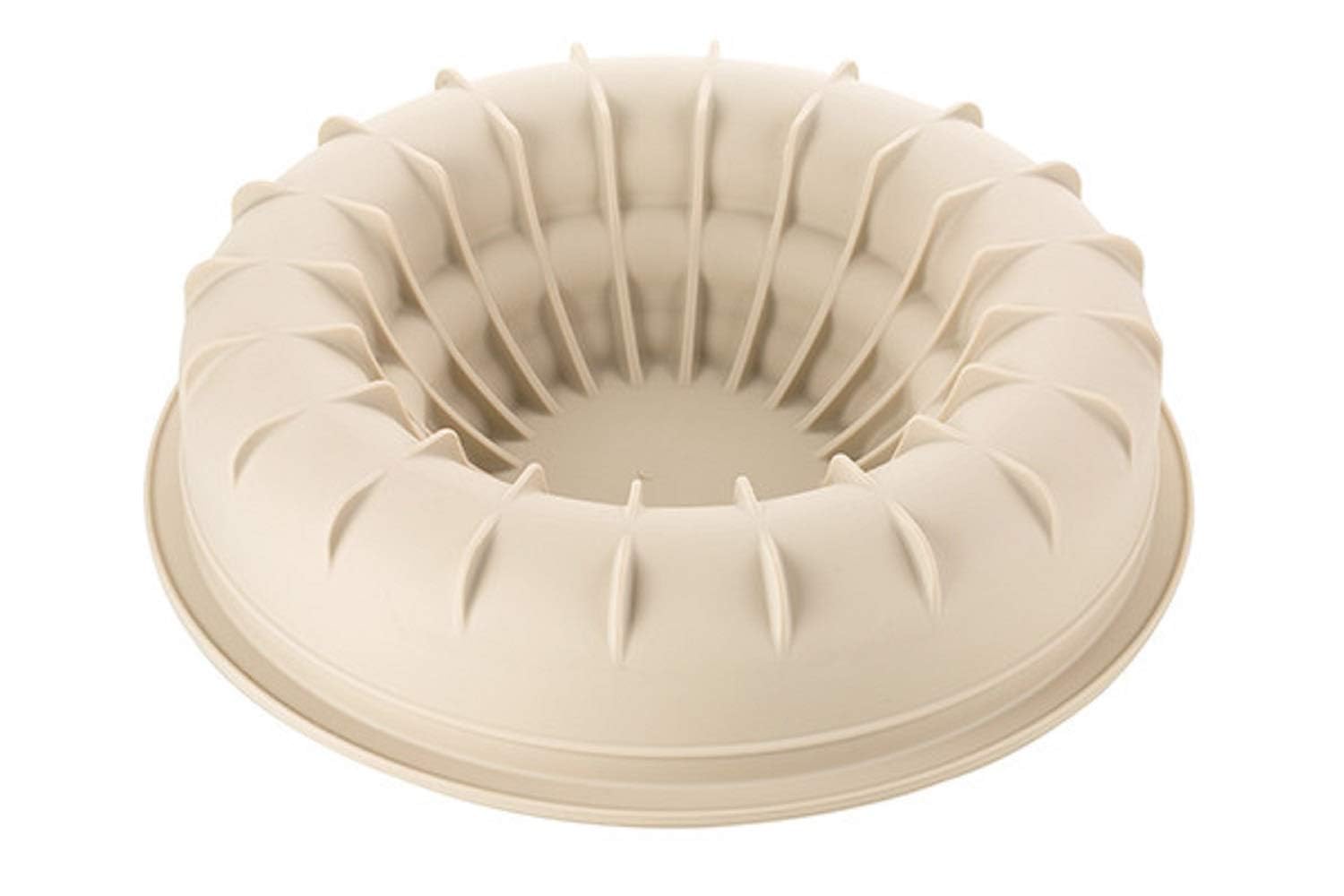 silikomart | Moule en Silicone pour Gâteau Moderne ARENA, Antiadhésif, Lot de 3 Moules à Pâtisserie, Design 3D, 241 x 281 mm, h 70 mm, Ø 220 mm, Made in Italy