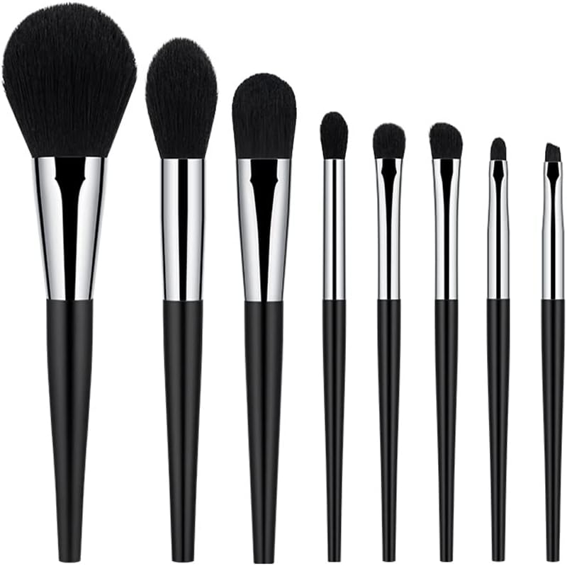 8Pcs Make Up Brushes Set Synthetic Hair Foundation Powder Highlighter Face Makeup Brush for Eyeshadow Blending Tool