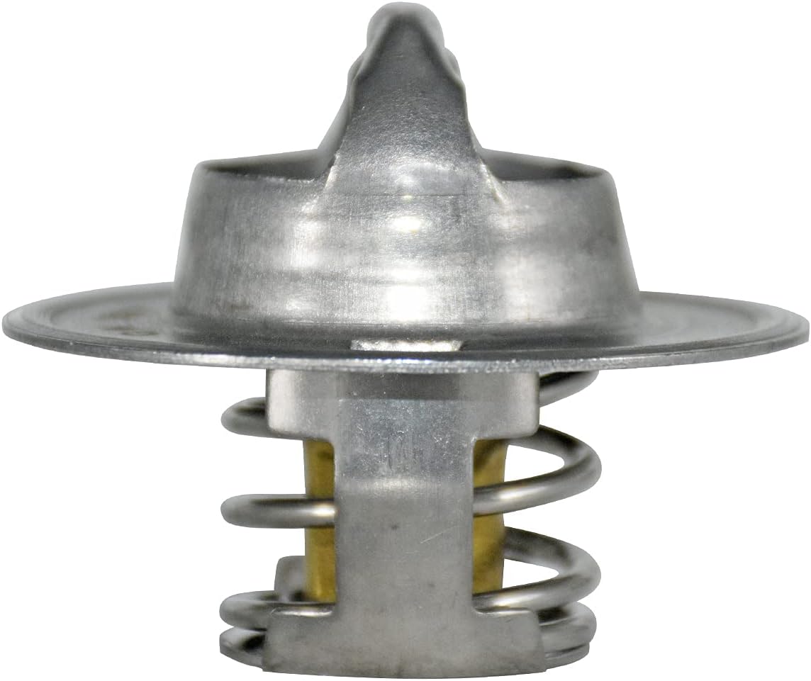 807252Q5 Thermostat Kit 160° with Gasket and Plastic Sleeve Replaces 807252Q5 807252T8 807252T5 fit for Mercruiser V6&V8 GM engines 4.3L 5.0L 5.7L 7.4L 8.2L 1987-2016