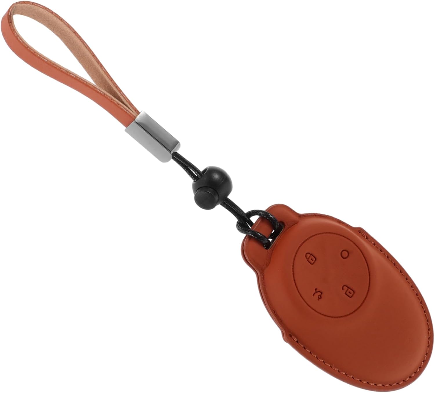 Car Key Cover Car Key Ring Holder Key Fob Protector Car Key Shell Key Ring Case Key Case for Car Keys Vintage Key Covers Creative Key Case Covers Car Keys Cover Orange Pu Leather