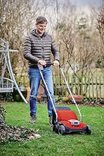 Einhell Scarificateur sans Fil GC-SC 18/28 Li Solo - Power X-Change (18V, Largeur de Travail 28cm, 12 Lames rotatives) Livré sans Batterie ni Chargeur