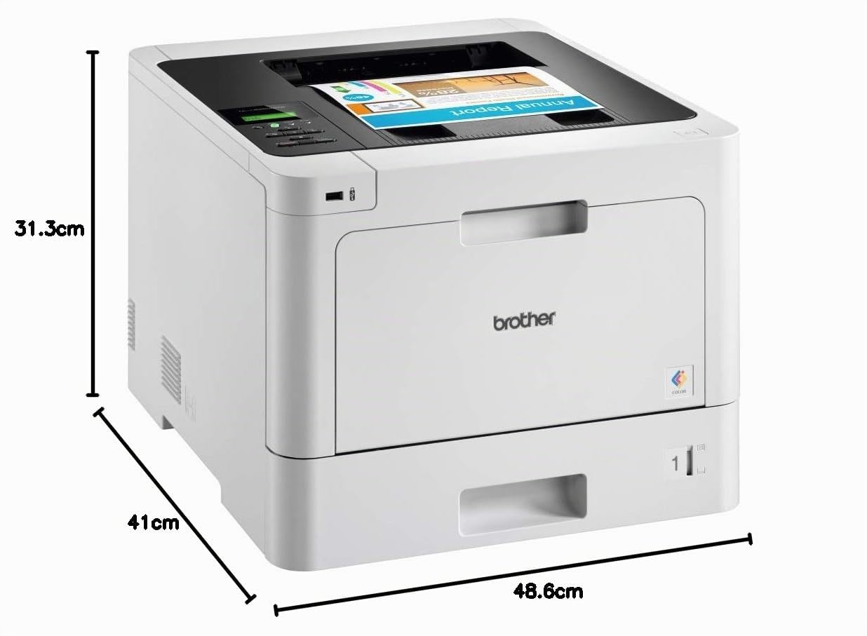 Brother HLL8260CDW Stampante Laser a Colori 31 ppm Stampa Fronte/Retro WiFi LAN USB