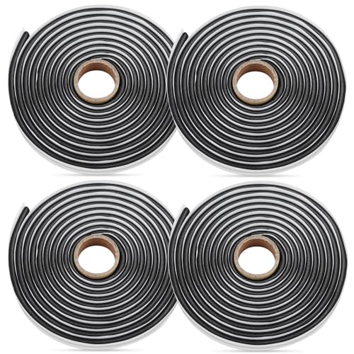 Butyl Sealant Tape, 13Ft Butyl Rubber Sealant Headlight Glue Sealant Rope (4 Pack)