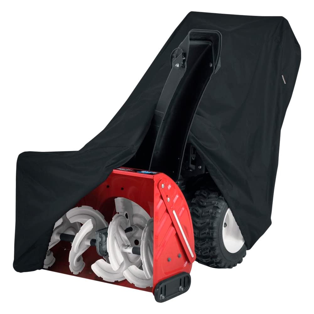 Classic Accessories Two-Stage Snow Thrower Cover with Tall Chute