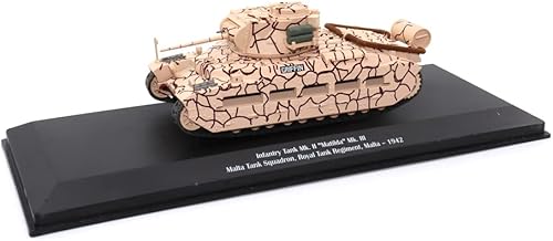 Miniatura 7 de Tanque de Infantry Mk. II 'Matilda Mk. III - Escuadrón de Tanques de Malta, Regimiento de Tanques Reales, Malta - 1942 (escala 143)