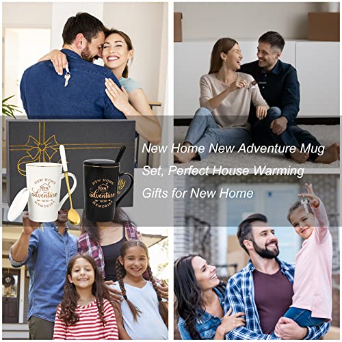 House Warming Presents For New Home, New Home Gifts For Home, New Home New Adventure Coffee Mug Set, Housewarming Gifts For Women Guys Couple, First Home Gifts, New Home Gift Ideas, Couple Gifts 14 Oz #TOP4