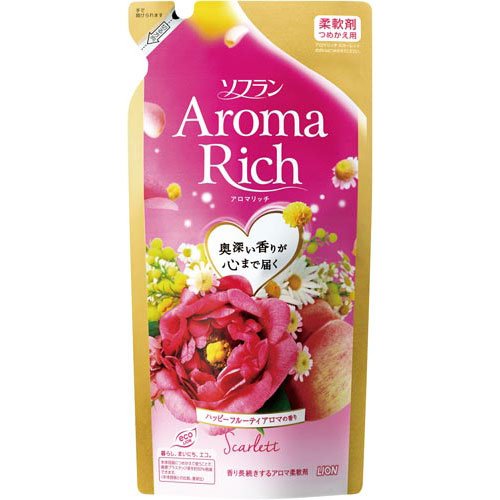 Amazon | ライオン ソフランアロマリッチスカーレット詰替430ml×4 