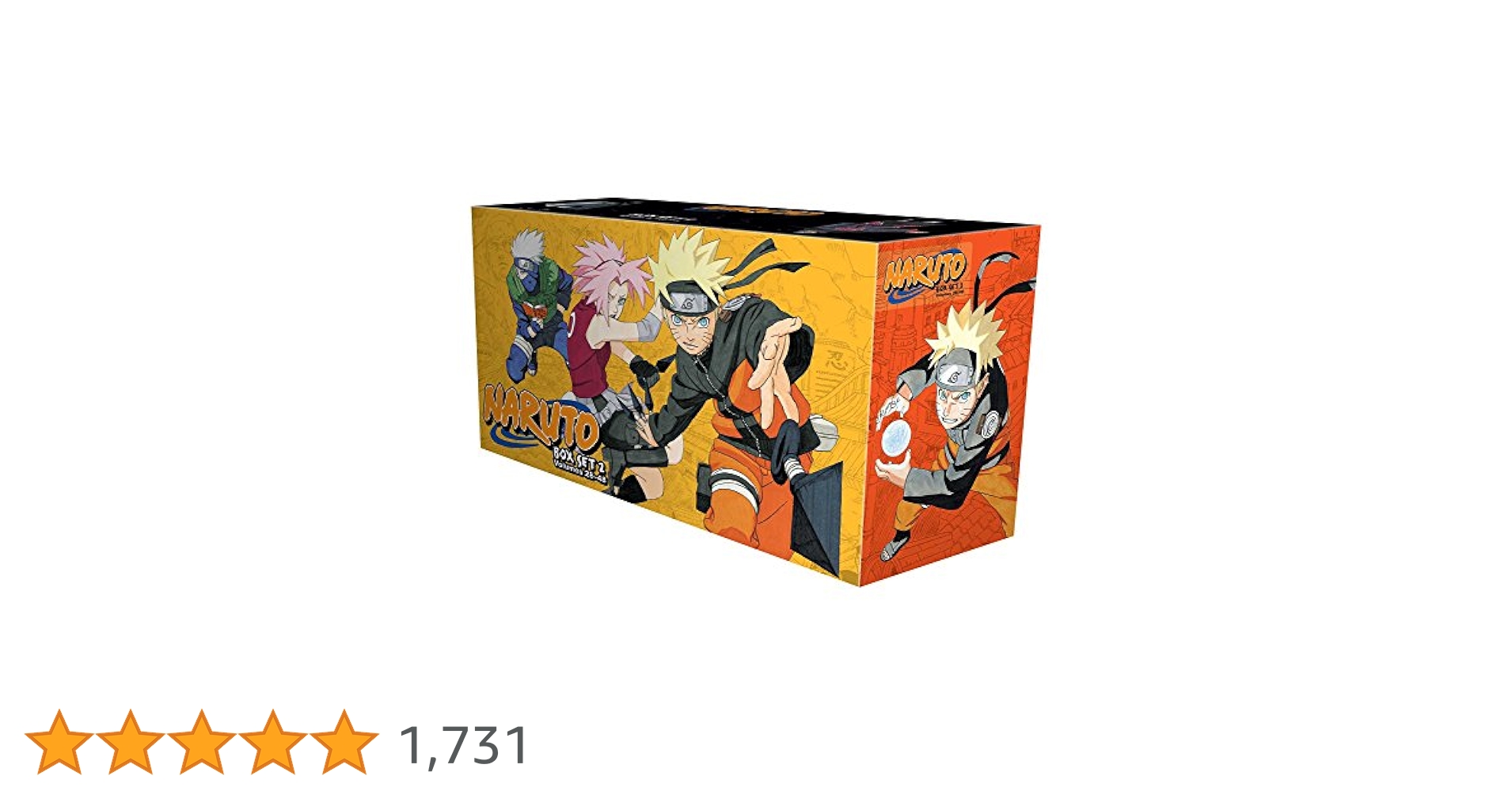 洋書 Naruto Box Set 2: Volumes 28-48 Simon & Schuster Naruto Box Set 2: Complete Shippuden Collection