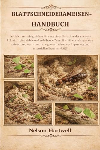 BLATTSCHNEIDERAMEISEN-HANDBUCH: Leitfaden zur erfolgreichen Führung einer Blattschneiderameisenkolonie in eine stabile und gedeihende Zukunft – mit ... Anpassung und essenziellen Experten-FAQs