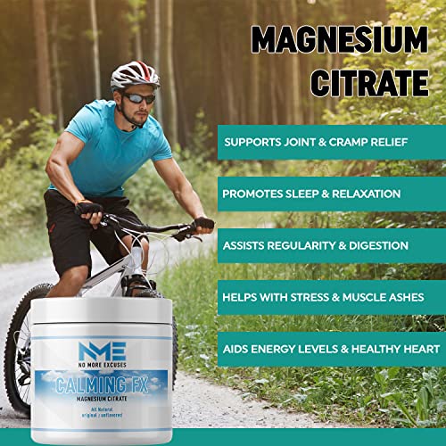 N.m.e (Premium Grade) All Natural, Unflavored, Calm Magnesium Citrate Powder (16 Oz) #TOP2
