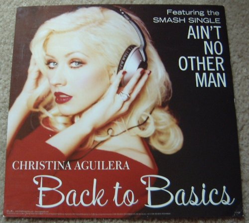 Christina Aguilera - Back To Basics - Original Promotional Poster - 12 x 12