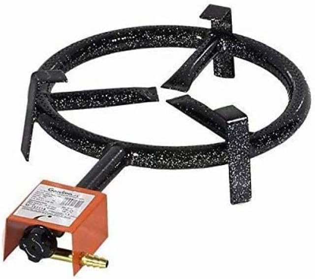 MachikaG300 Portable Burners for Cooking | 1 Cooking Ring Propane Burner for Outdoors | For Paellas, BBQ, Camping, and Picnics | Ideal for Catering, Events, Restaurants | Fits up to 18 Inches Pans