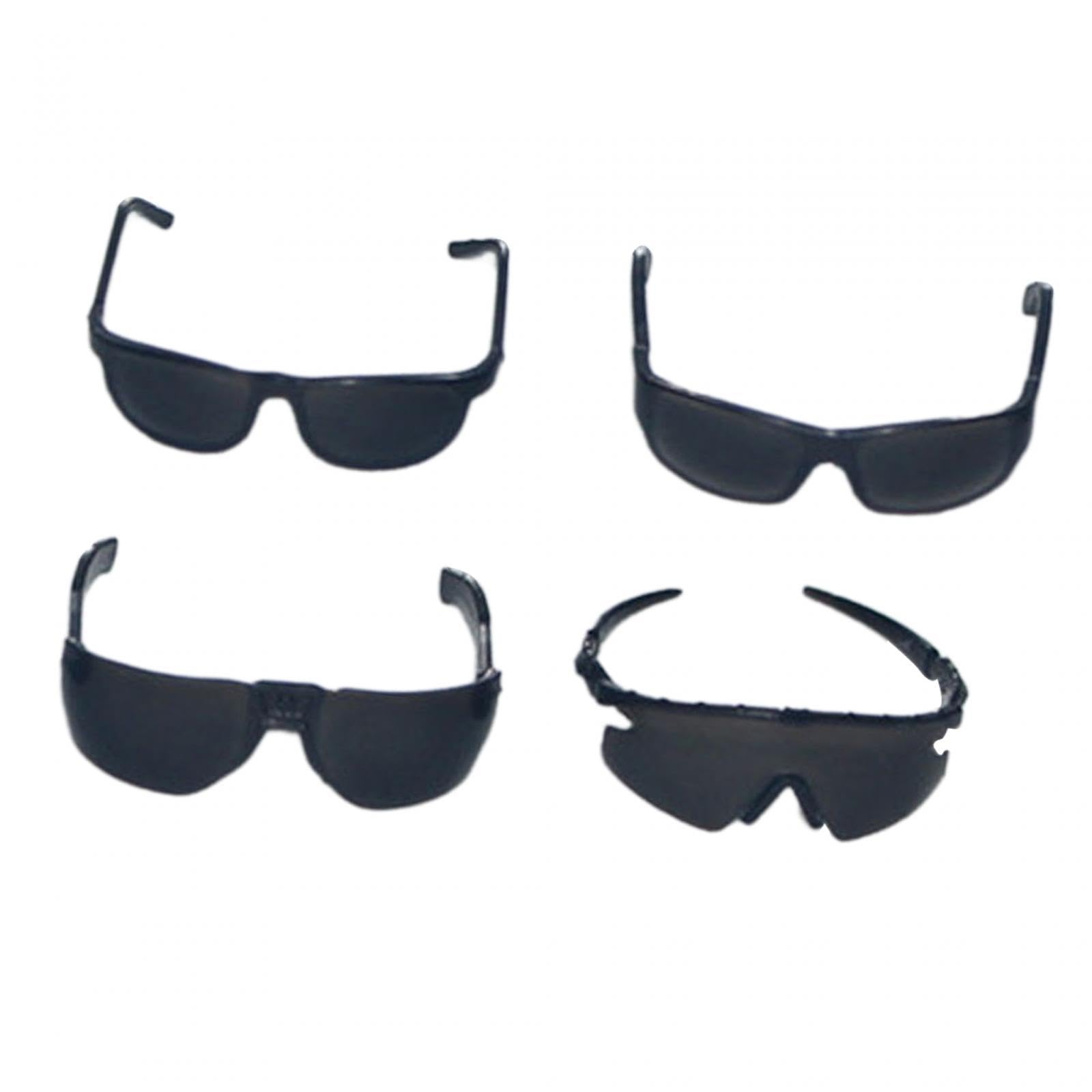 Gafas de sol para muñecas a escala 1:6 perfectas para personalizar manualidades DIY 8