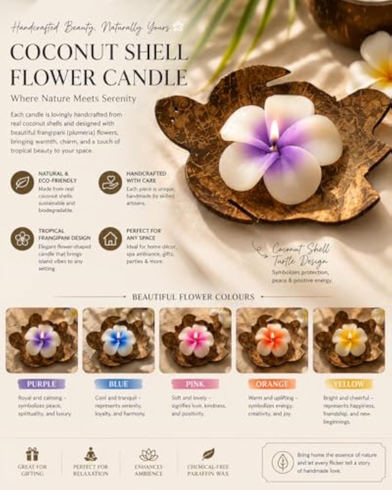 M.F.H Decorative Designer Candles for Home Décor