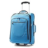 American Tourister Luggage Splash 21 Upright Suitcase, Turquoise, 21 Inch