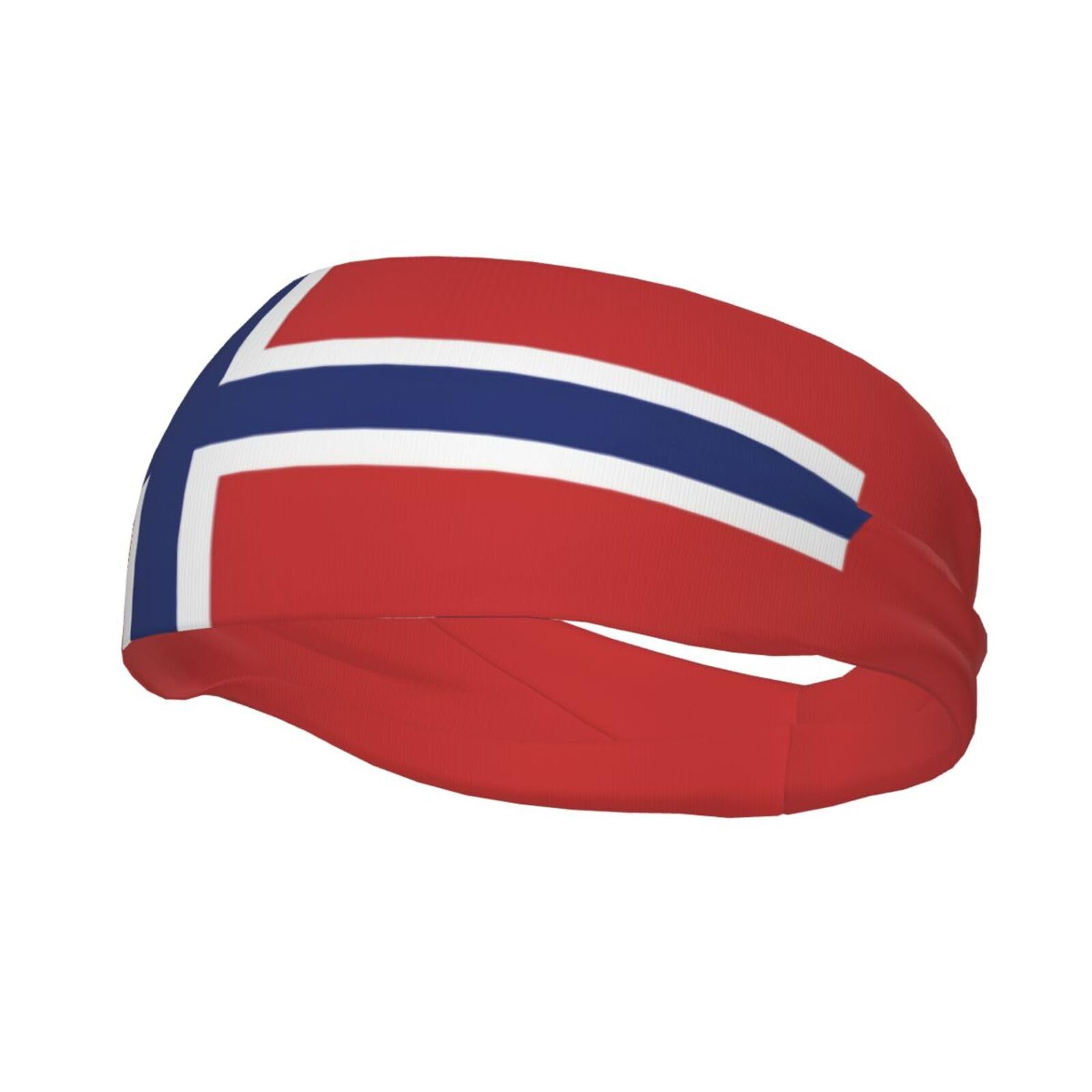 Cute Flag Headbands Women Men Flag Sweatband Sports Headband for Running, Cycling, Yoga Gym, Working Out