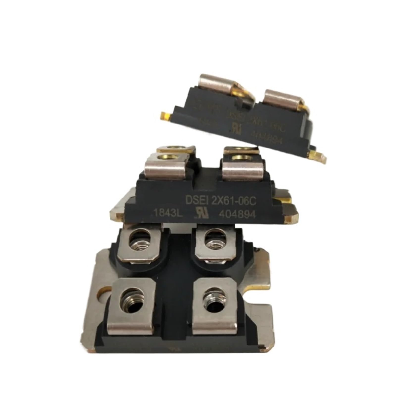 Módulo semiconductor DSEI2X61-12B con dos diodos rápidos epitaxiales de 52A para montaje en panel