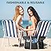 GAGAKU Bolsa Extra Grande de Malla de Playa, Bolsos Totes para Mujer...