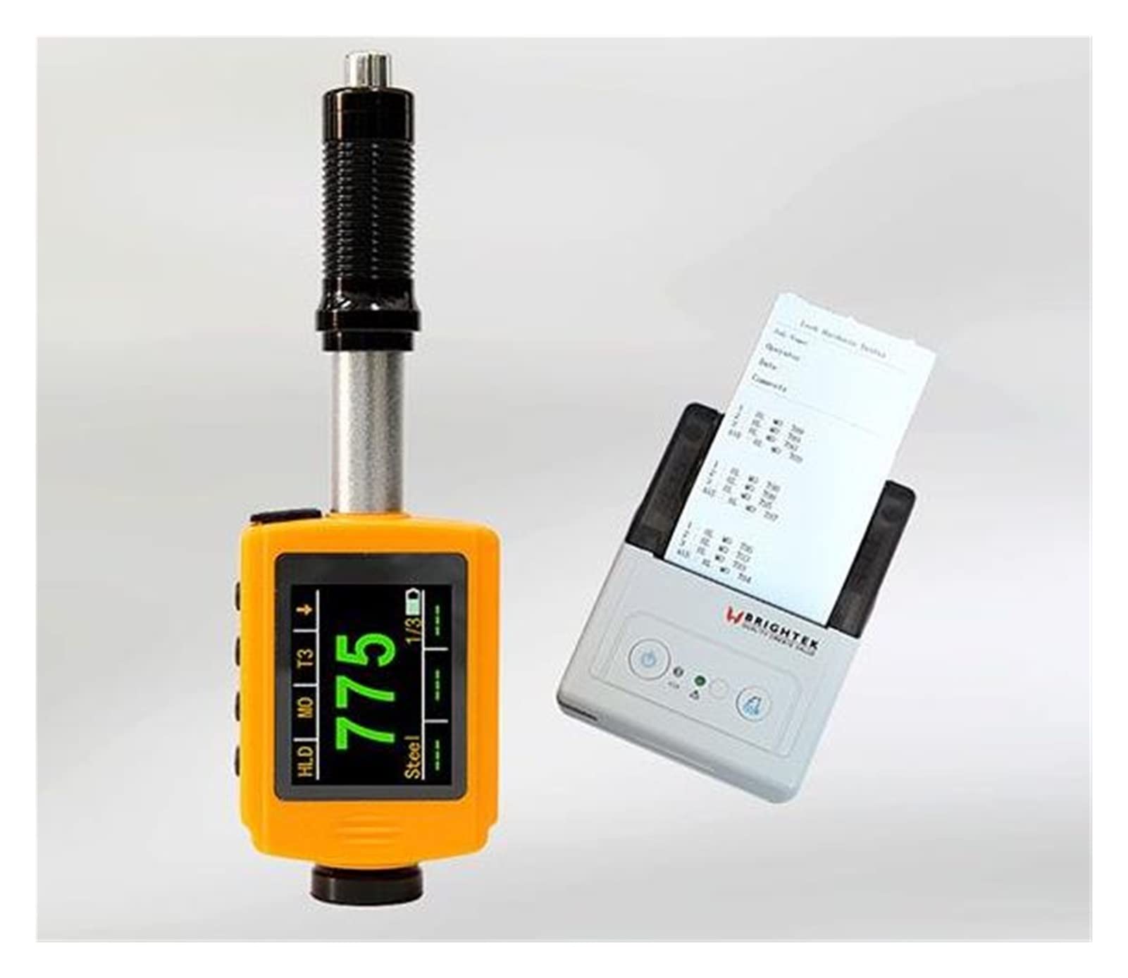 Twardościomierz, Zintegrowany tester twardości Leeb LM300 Miernik koloru typu pióra Durometra