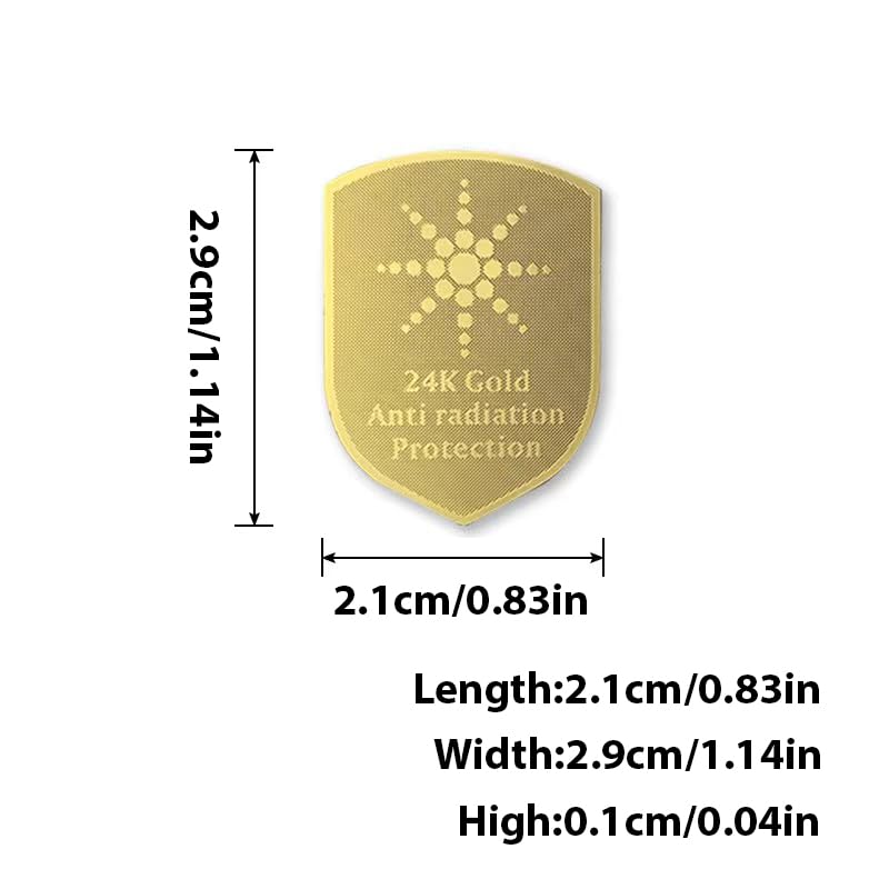 Autocollants de protection de téléphone portable pour éliminer les rayonnements