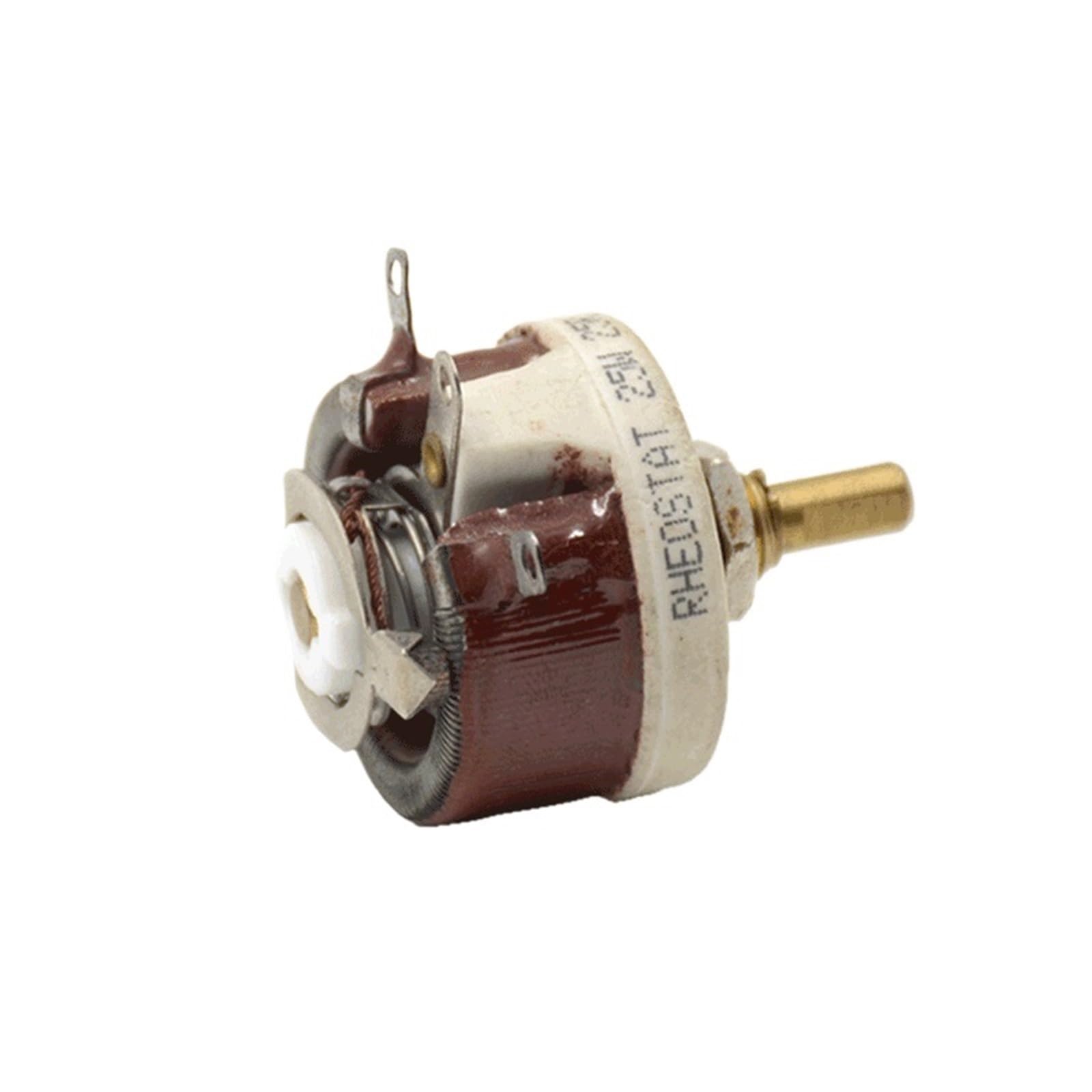 1 rhéostat haute puissance BC1 25W 50W 100W, résistance bobinée rotative variable, forme disque, résistance réglable(Max R-5K ohm,Max power 25W)
