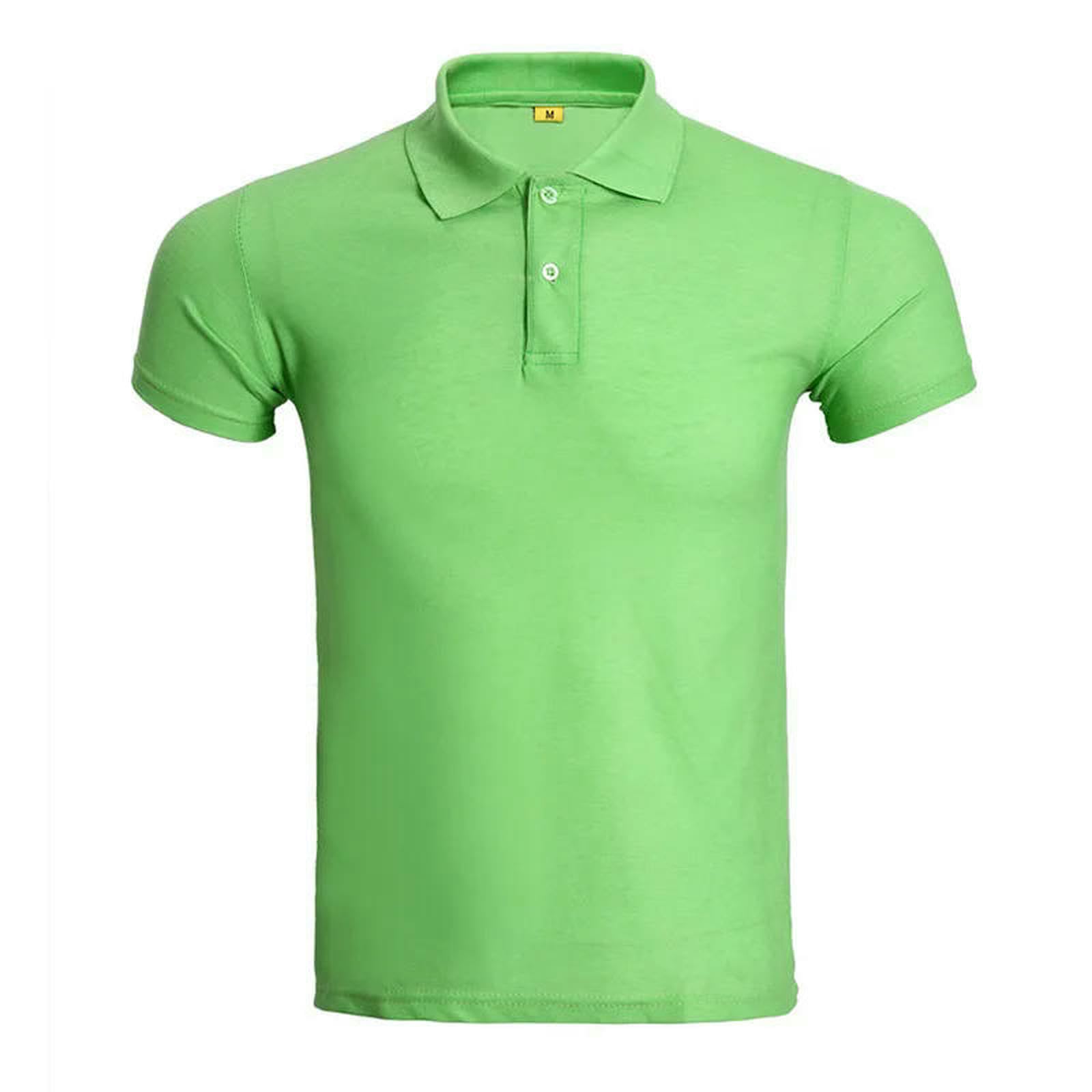 Męski T-shirt różowy krótki rękaw koszula letnia praca Slim Fit Atmable T-shirt-różowy-l