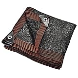 ●Procesamiento profesional de la máquina: costura de la máquina de coser y hemming, Mallas Ocultacion más duradera, capacidad de tracción fuerte, refuerzo de ojal, dobladillo alrededor, 360 ° C Protección integral.
