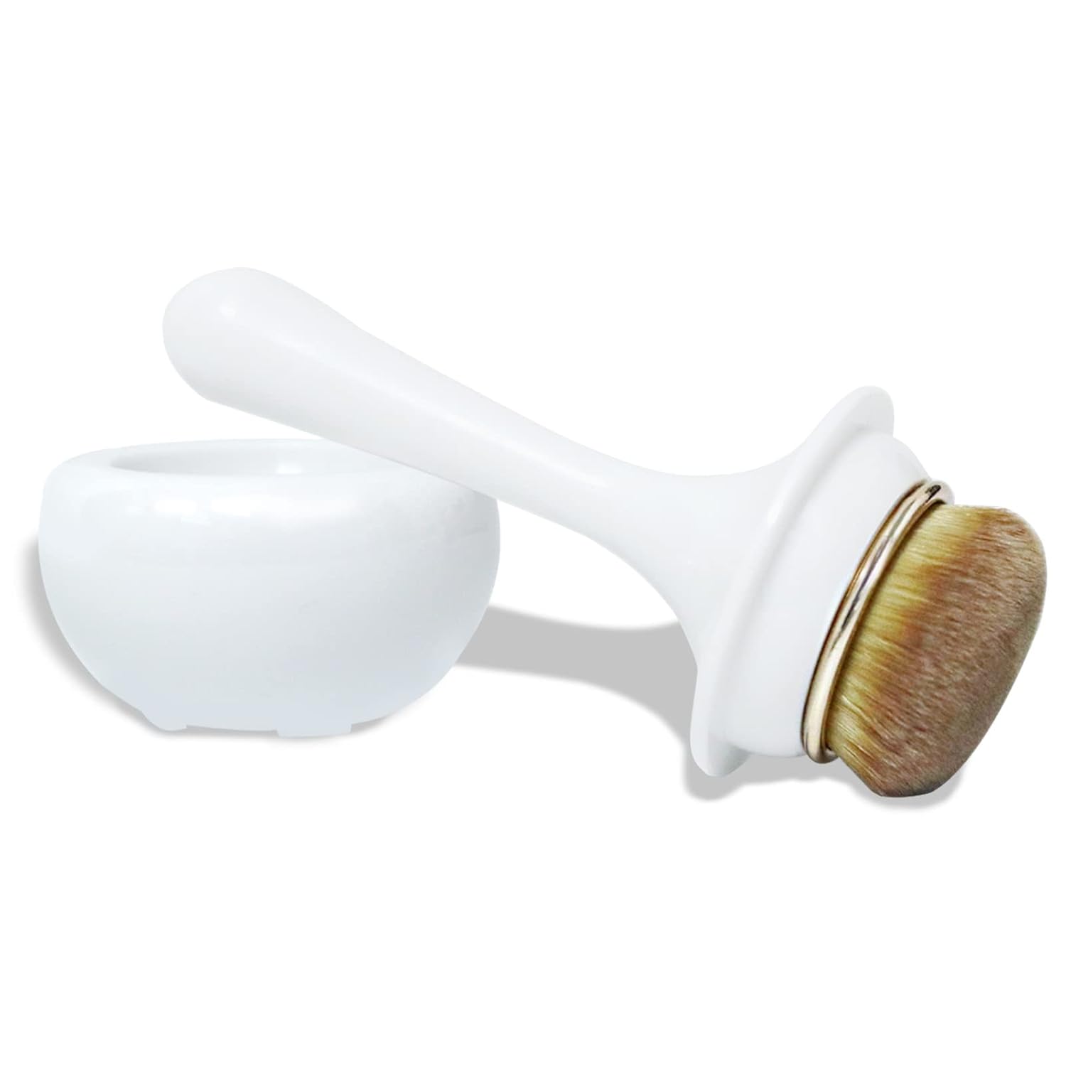 Flat Top Foundation Brush, Kabuki Makeup Brush for Liquid
