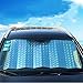 Produktbild SUAIBEI Autofenster Sun Shades Frontscheibe Portable Zusammenklappbare Aluminiumfolie Auto Fenster Sun Shades