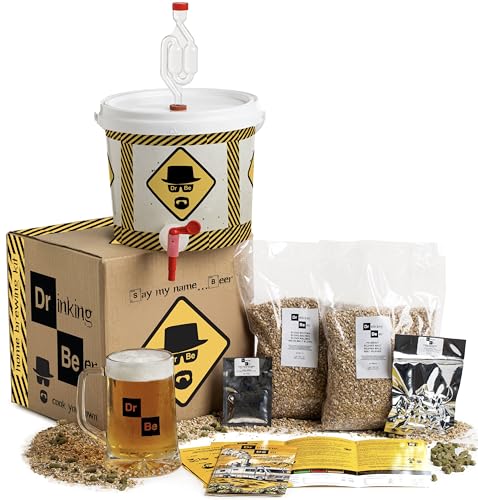 Drinking Beer Kit de Cerveza Artesanal para Hacer en Casa – Experiencia de Elaboración de Cerveza – Barril de 5 Litros – Idea de Regalo para Amantes de la Cerveza